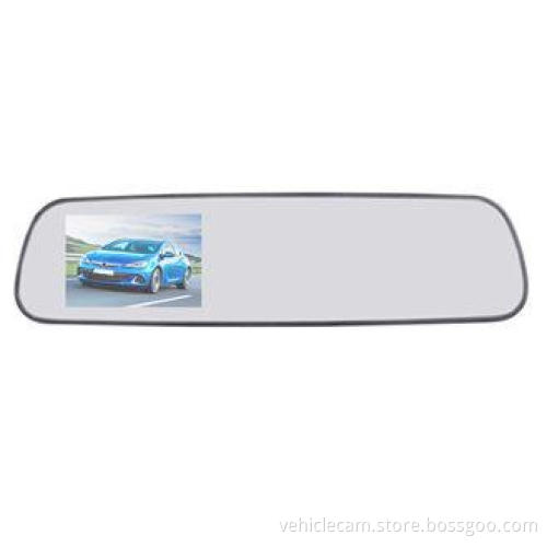 Rotatable USB 2.0 AVI Rear View Mirror DVR 1080P With 5MP C